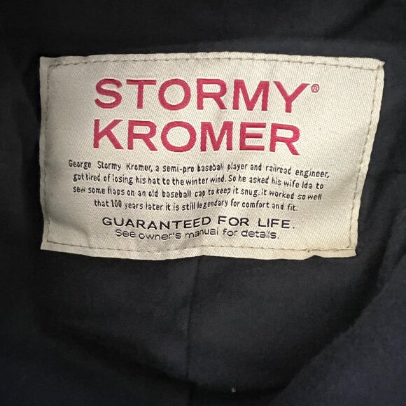 NWT | Stormy Kromer Sidekick Cap Chocolate Brown / Pink | Size 7 1/4" - Picture 6 of 6